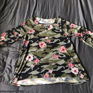 Women’s Camo Top